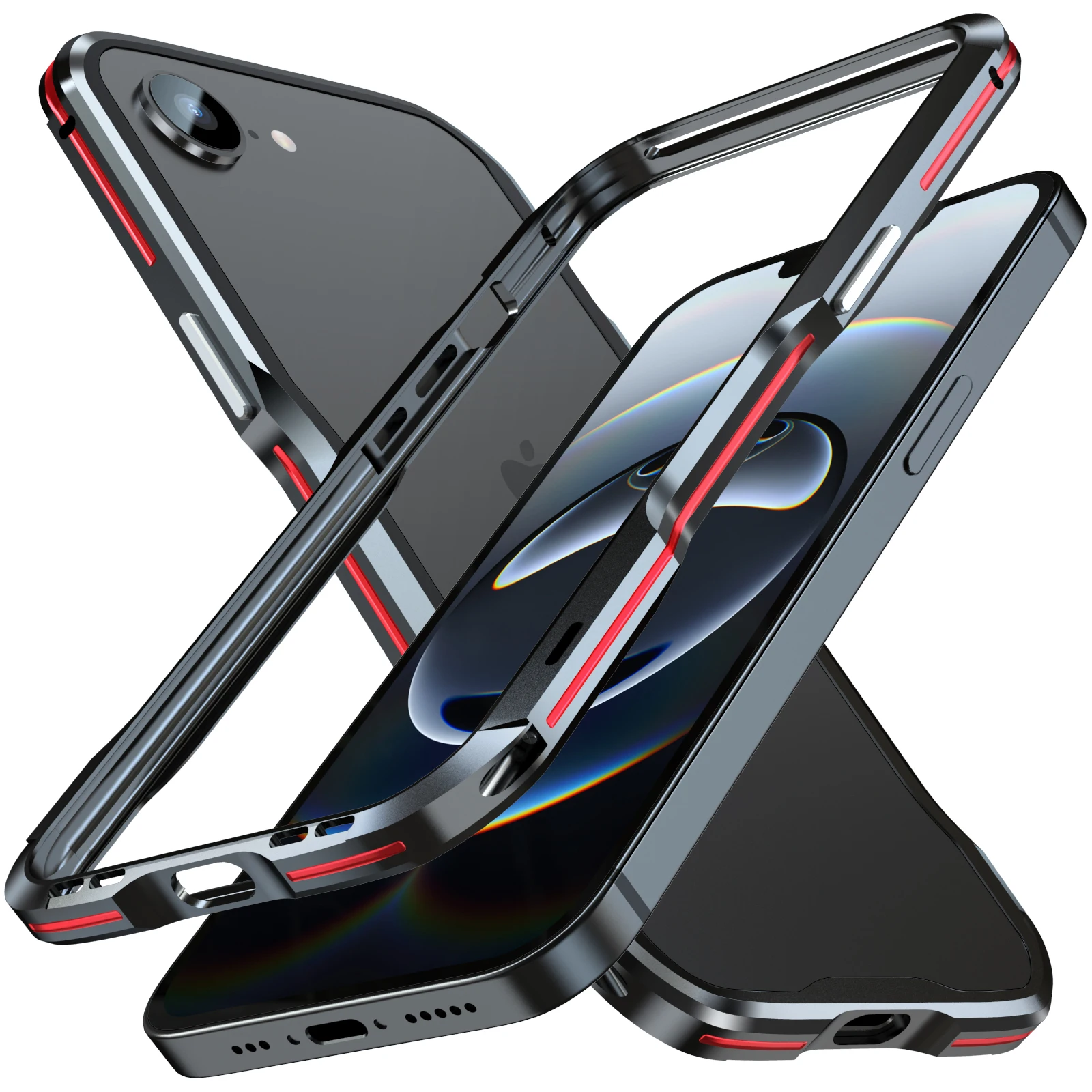 Оригинальный металлический корпус LUPHIE для iphone 16e SE 4 алюминиевый легкий чехол с