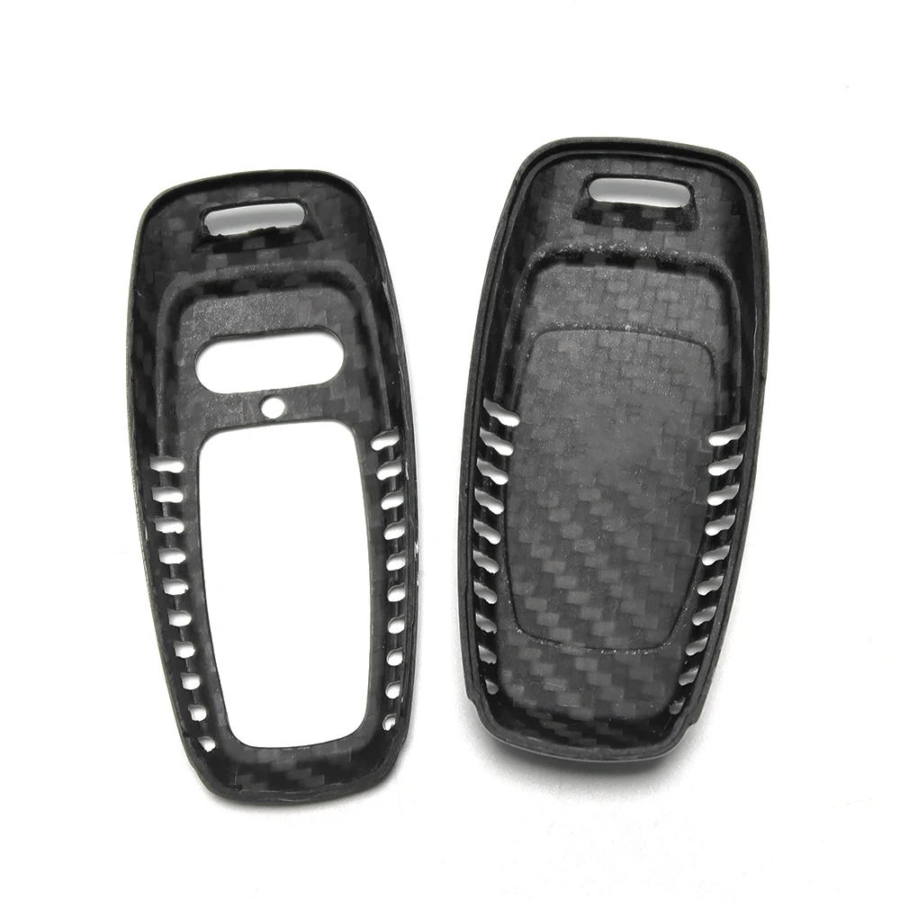 

Чехол для дистанционного ключа из настоящего углеродного волокна для Audi A3 S3 RS3 8Y A6 S6 RS6 C8 Q8 SQ8 RSQ8 A7 S7 RS7 4K A8 S8 4N Q7