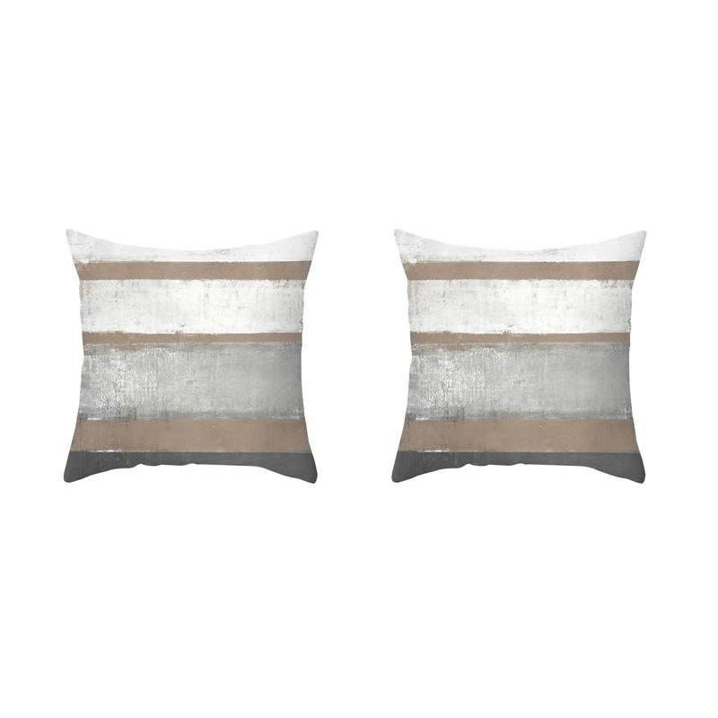 

Homeware Sofa Pillow Cover Abstract Peach Skin Pillow Cover Watercolor Print Cushion Cover 7