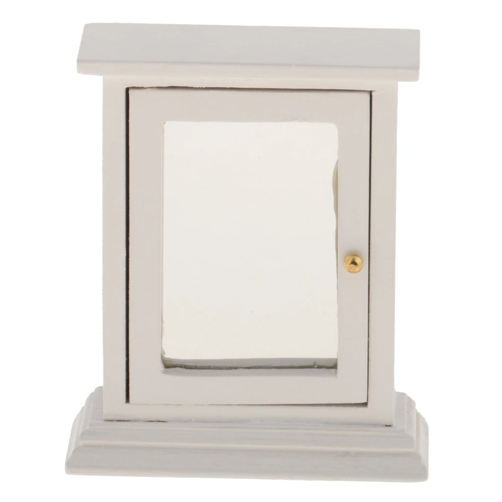 dollhouse bathroom toilet basin brush stand mirror box cabinet set for 112 scale free global shipping