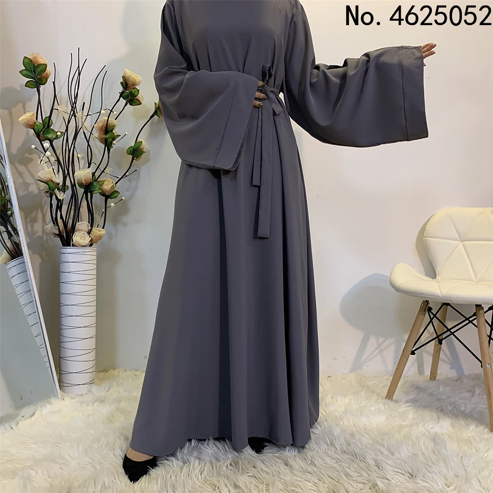 2022 New Design Ramadan Muslim Abaya Luxury Arabian Bat Sleeve Robe Rhinestone Dress kaftan Dubai Middle East Kimono vestidos