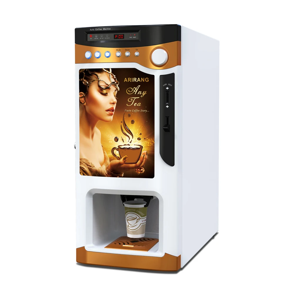 

coin operated fully automatic vending coffee machine