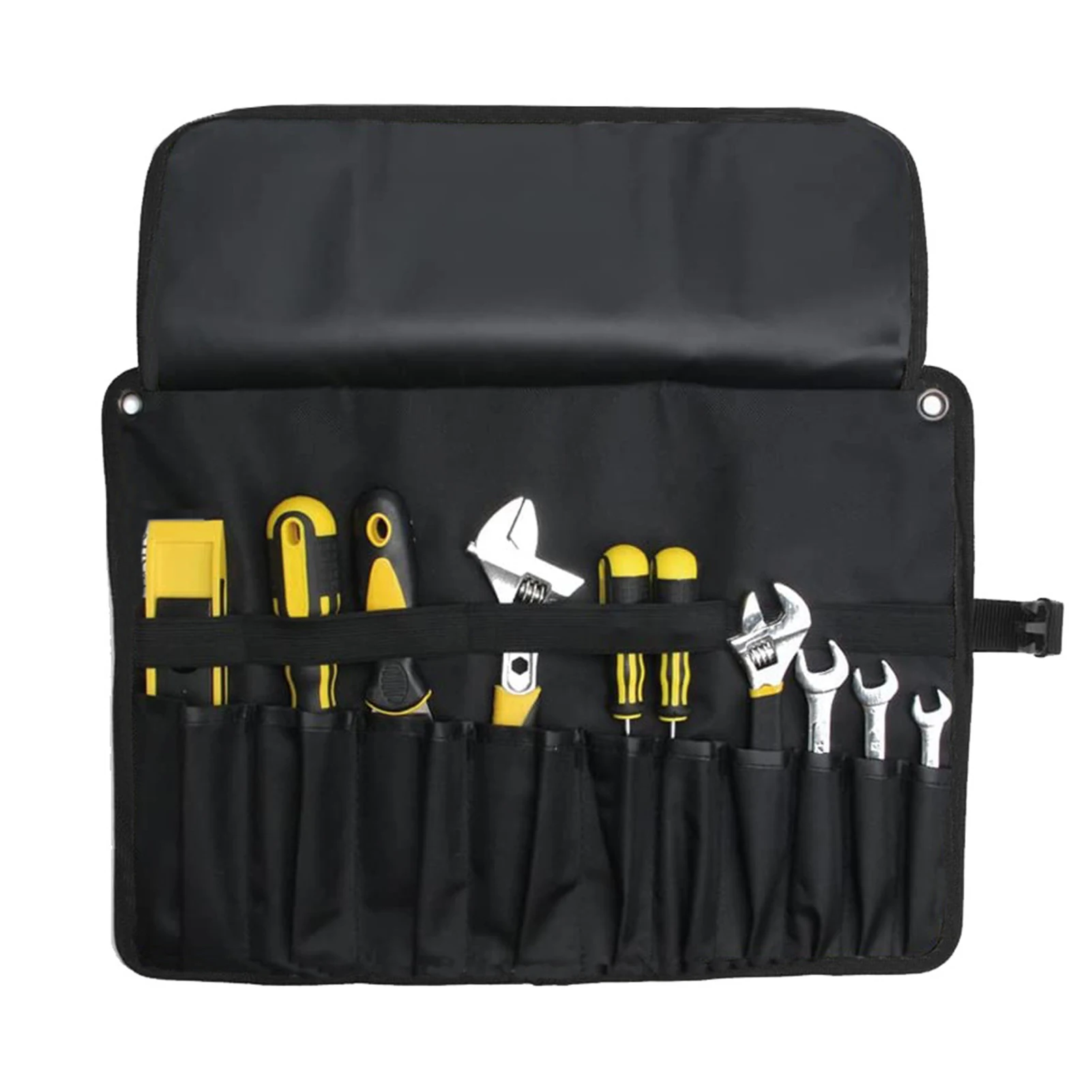 

Motorcycle Tool Bag Practical Tool Roll Bags Wrench Organizer Durable Tool Pouch Tool Organizer Motorcycle Storage Accessories