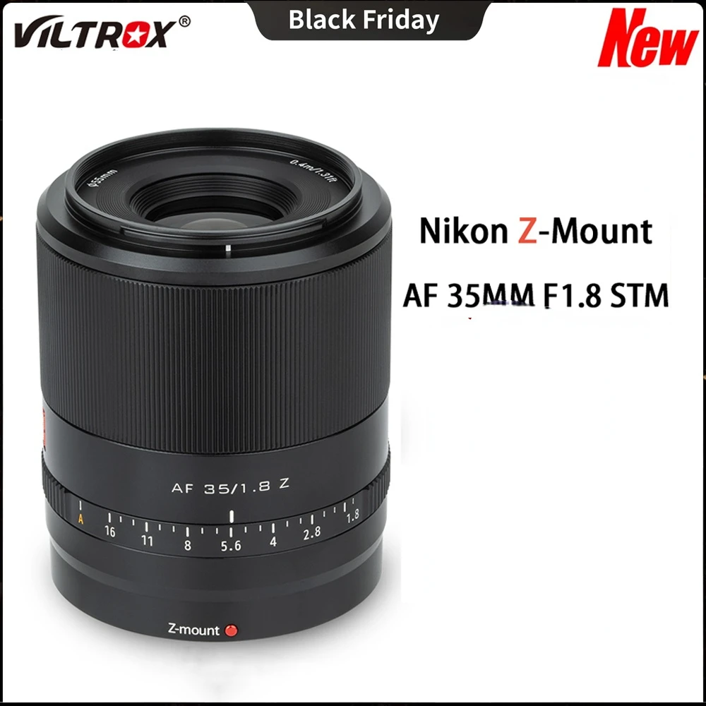 

Viltrox 35 мм F1.8 STM Z Полнокадровый широкоугольный объектив с автофокусом для Nikon Z mount Nikon Lens Z7II Z6II Z50 объектив для камер