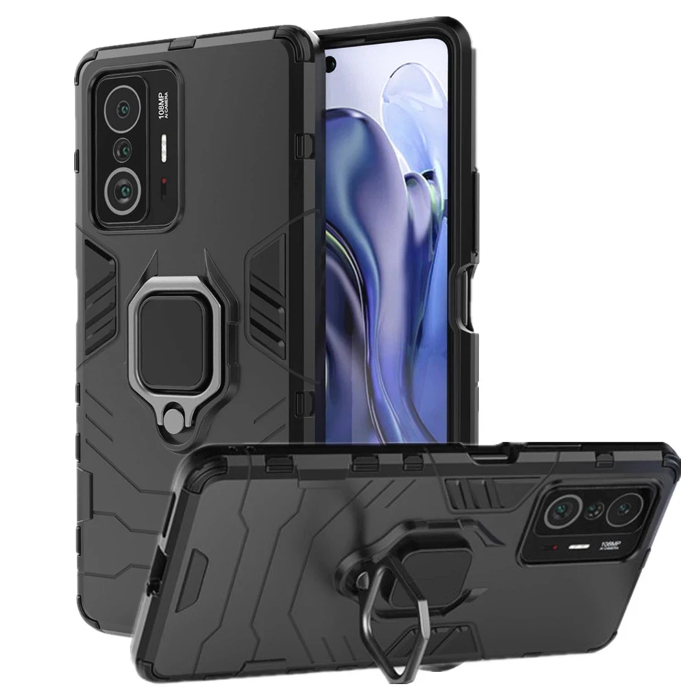 Чехол 4 в 1 для Xiaomi 11 T Pro чехол Mi11T Mi держатель с кольцом телефона t Mi11t mi pro Xiaomi11t |