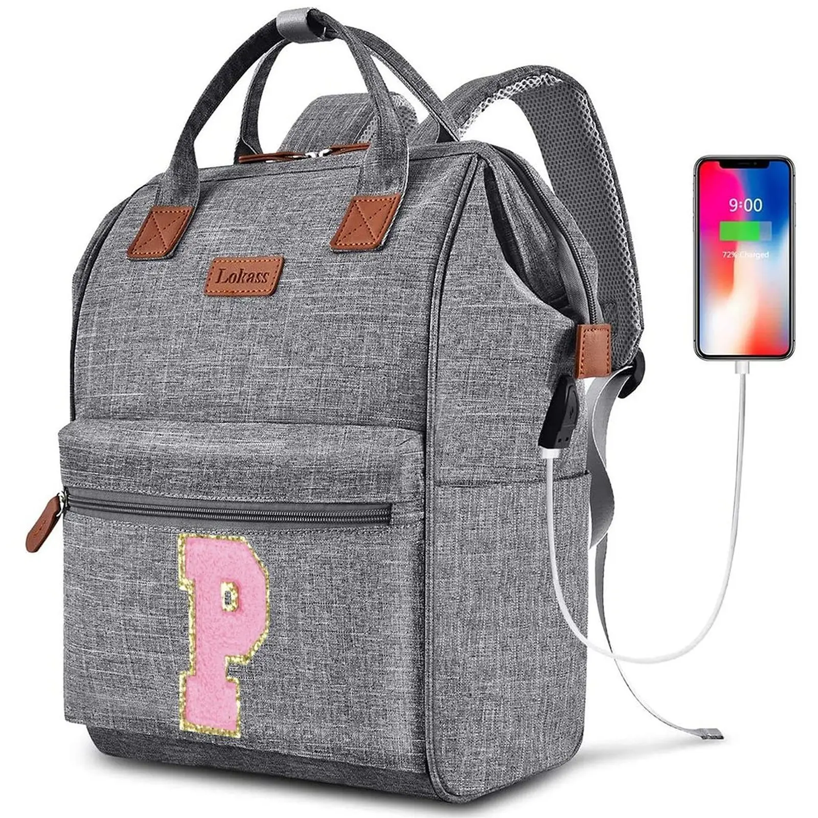 

Waterproof Business Backpack Men's USB School Backpacks Laptop Backpack Large Capacity Bagpacks for Men Pack Bags