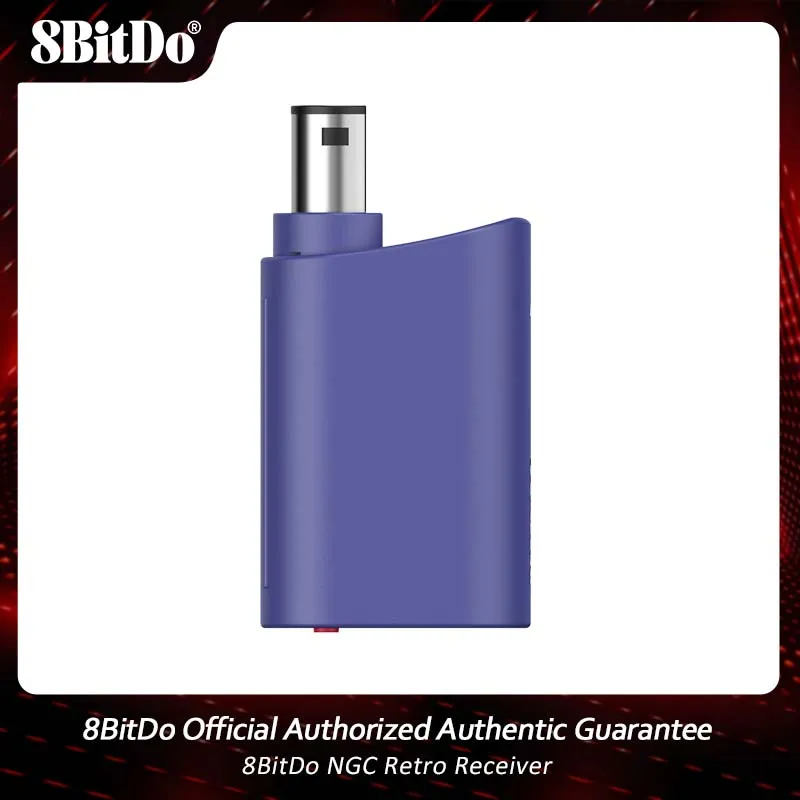 Адаптер приемника 8bitdo NGC в стиле ретро для Nintendo GameCube Windows 10 11 совместим с игровым