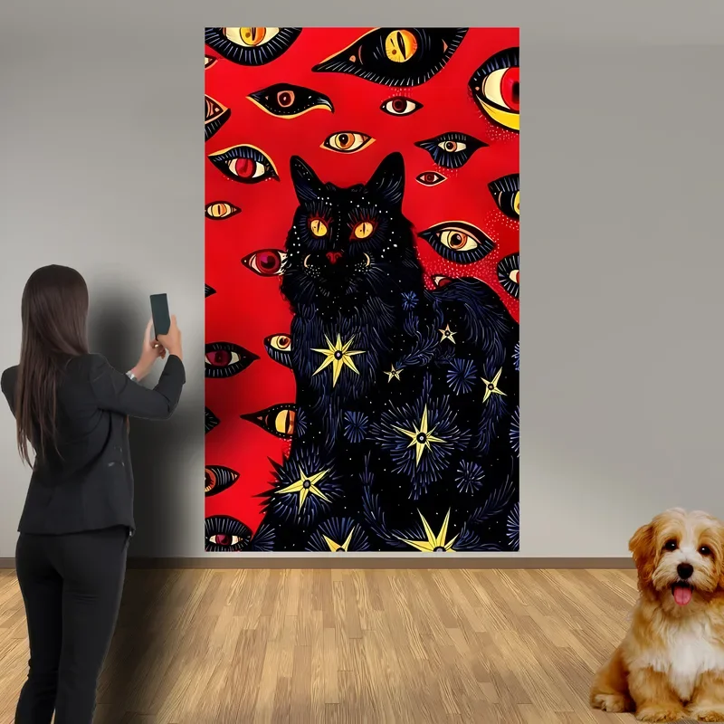 Гобелен с котом Fantasy Cute Cat