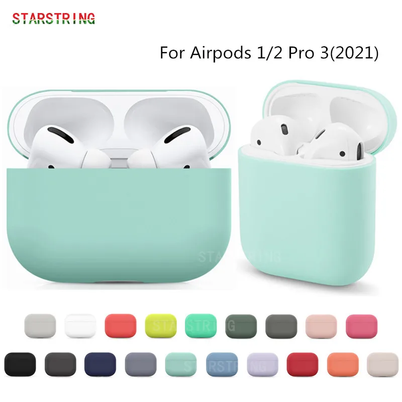 

Чехол для Apple Airpods 1 2 3, симпатичный защитный силиконовый чехол для беспроводных Bluetooth наушников Apple Air Pod Pro, чехол для airpods