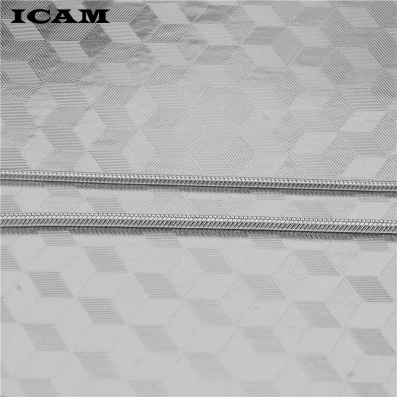 Серебряное ожерелье ICAM унисекс змеиная цепочка застежка-лобстер ожерелья из