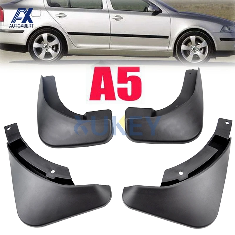 

Комплект автомобильных брызговиков для Skoda Octavia 2 A5 Saloon Estate Combo 2005-2007 2008 2009 2010 2011 2012 брызговик