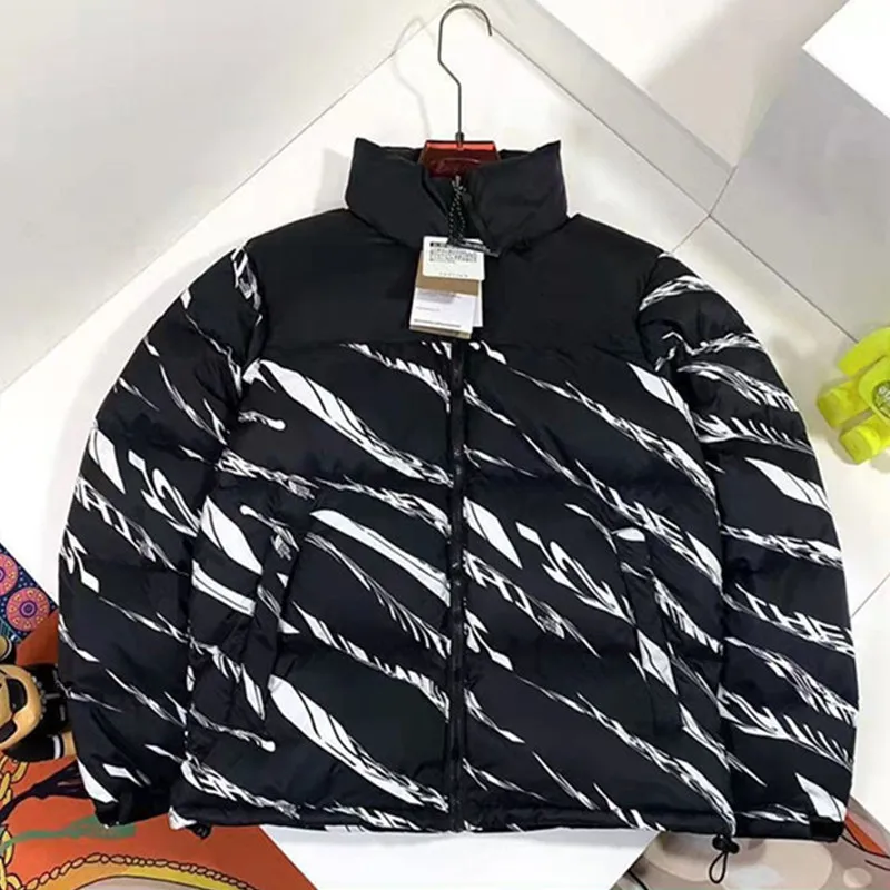 

Down Jacket Autumn and Winter Men's and Women's New White Duck Down Warm and Thickened Bread Jacket Fluffy Cotton Jacket