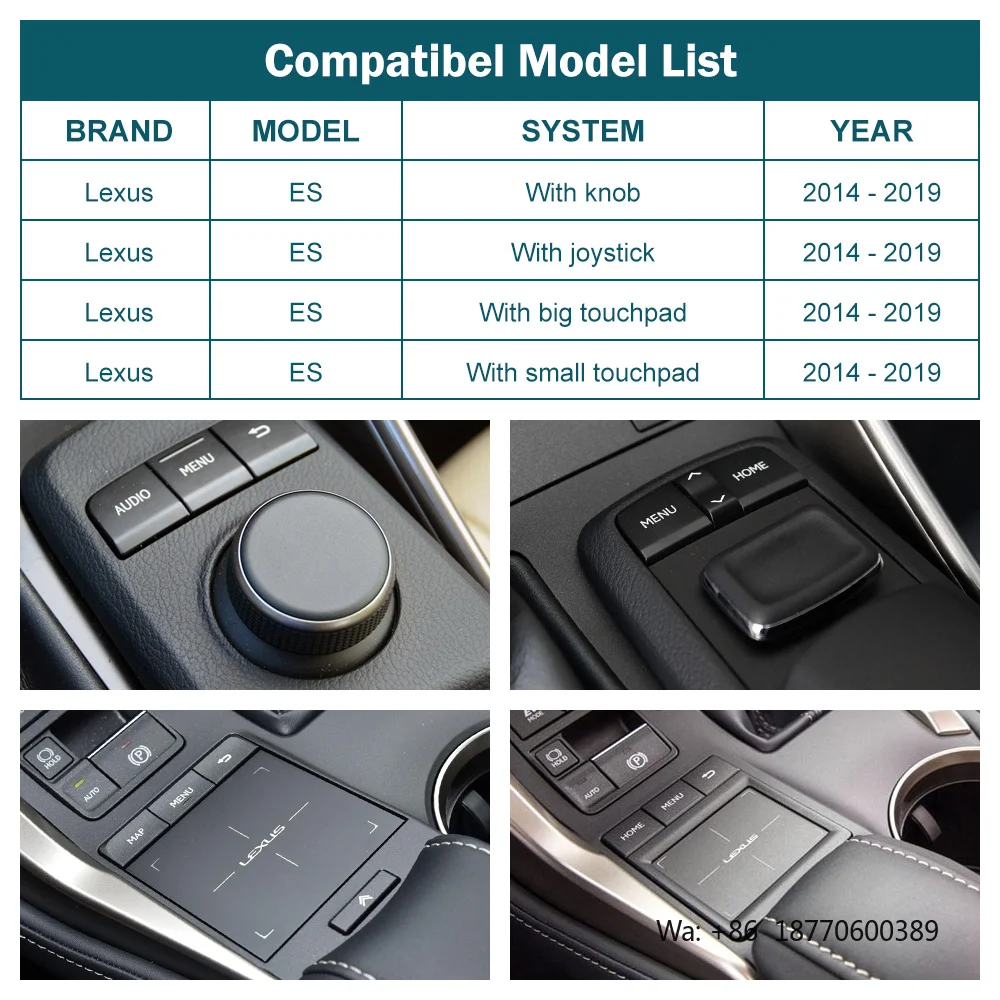 Фото Адаптер Road Top Mirrorlink с поддержкой Siri, беспроводной CarPlay Box, модуль Apple CarPlay и Android Auto для Lexus ES 2014-2019 №2