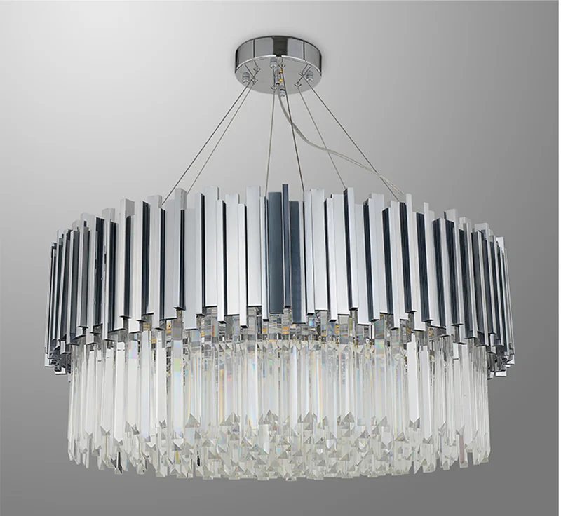 Золотые хрустальные подвесные люстры Artpad