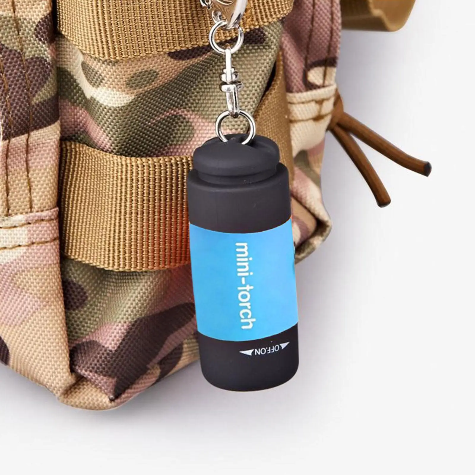 

Portable Mini Keychain Pocket Torch USB Rechargeable LED Light Flashlight Waterproof Outdoor Flashlight Camping Equipment