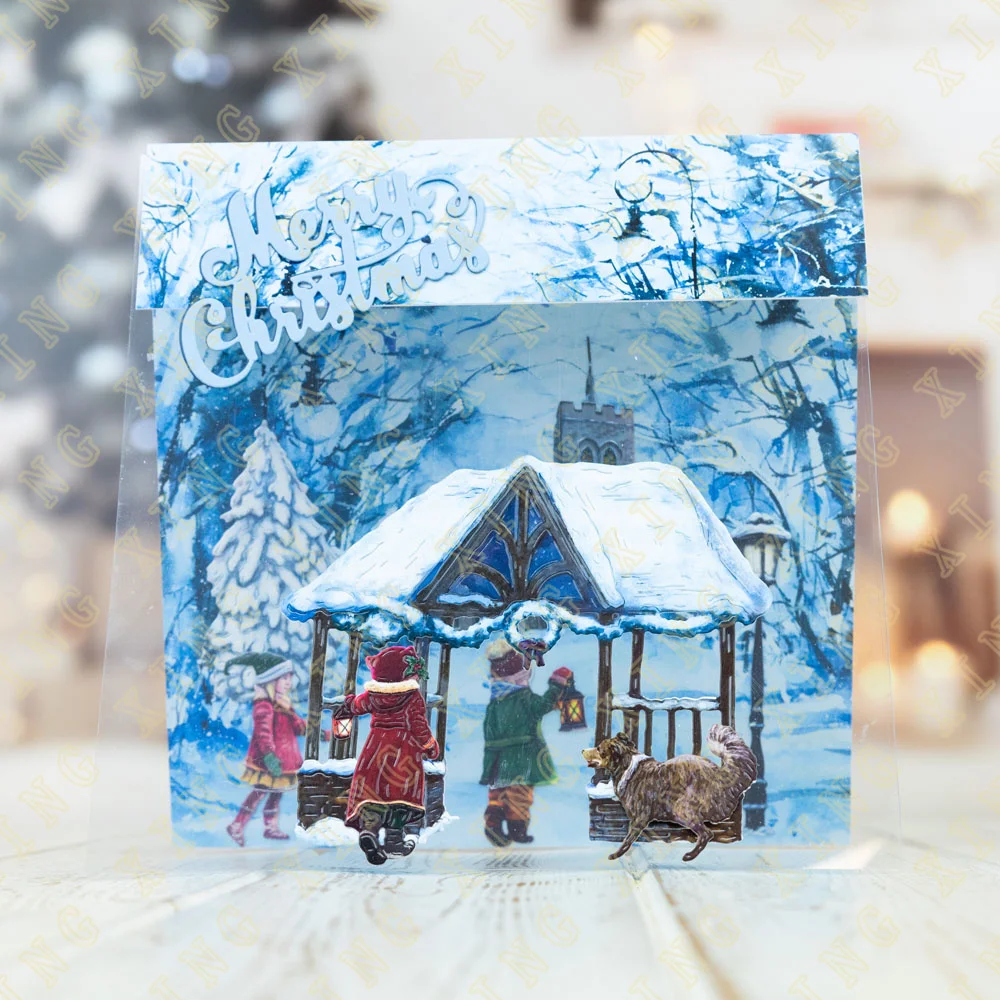 Набор штампов в виде колокольчиков новые металлические Вырубные штампы Декор