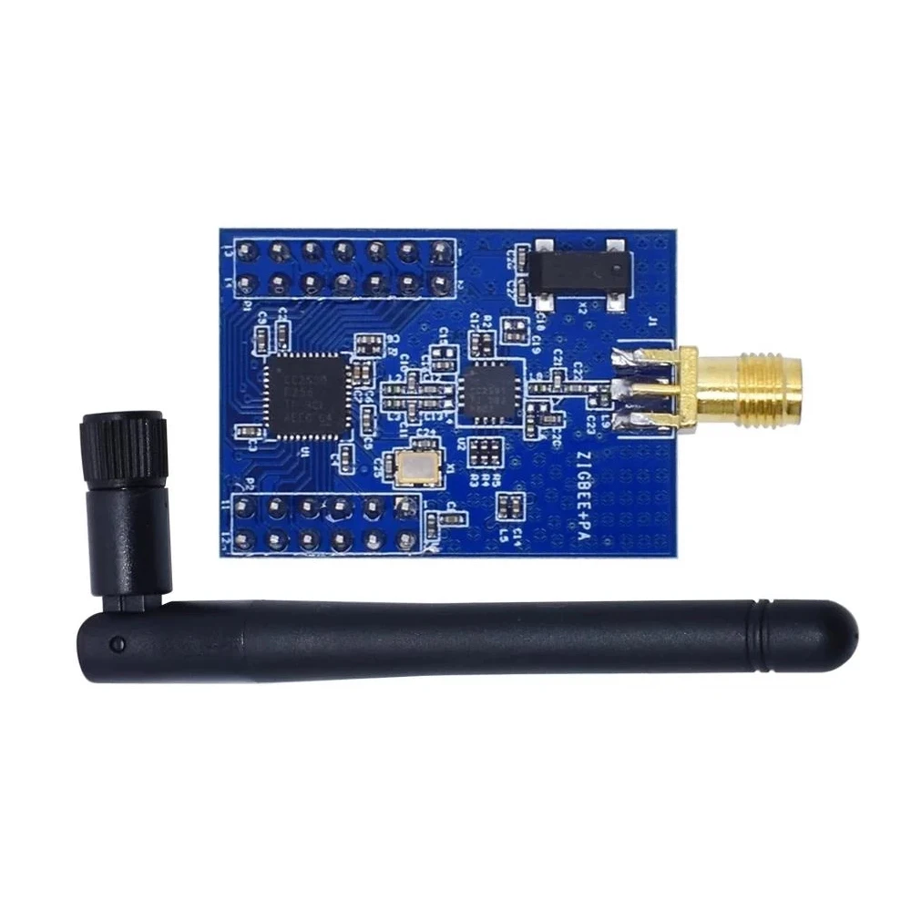 ZigBee Преобразование Последовательный порт TTL uart беспроводной модуль PA CC2530 + CC2591 усилитель мощности макетная плата Интернет вещей