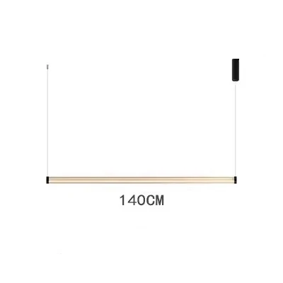 

Скандинавская Люстра для ресторана, Роскошная Современная Минималистичная Люстра для бара и офиса, креативная длинная стеклянная люстра с одним словом