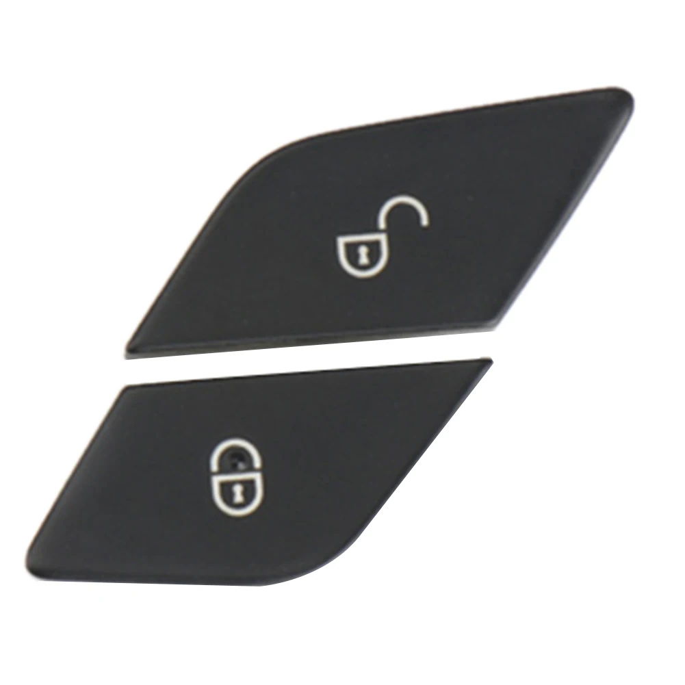 

Car Front Door Lock Switch Button Car Lock Switch Cover for Mercedes-Benz C E GLC Class W205 W253 W213 Black LHD