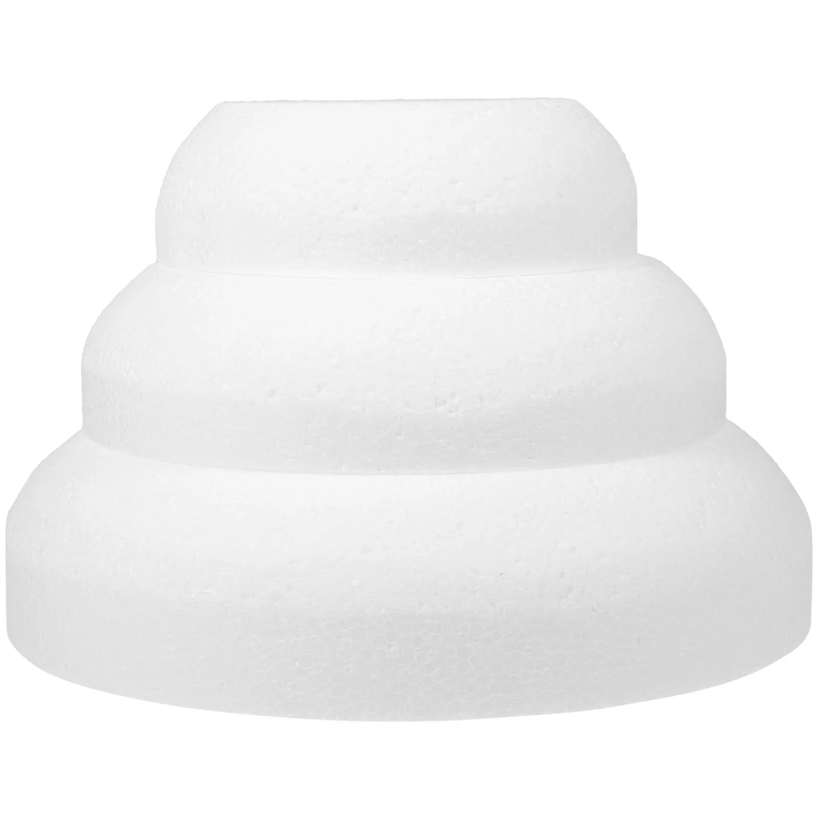 

3Pcs Cake Display Cake Decor Party Decoration Craft Foams Cake Model Fake Wedding Cake for Home Decor Party DIY