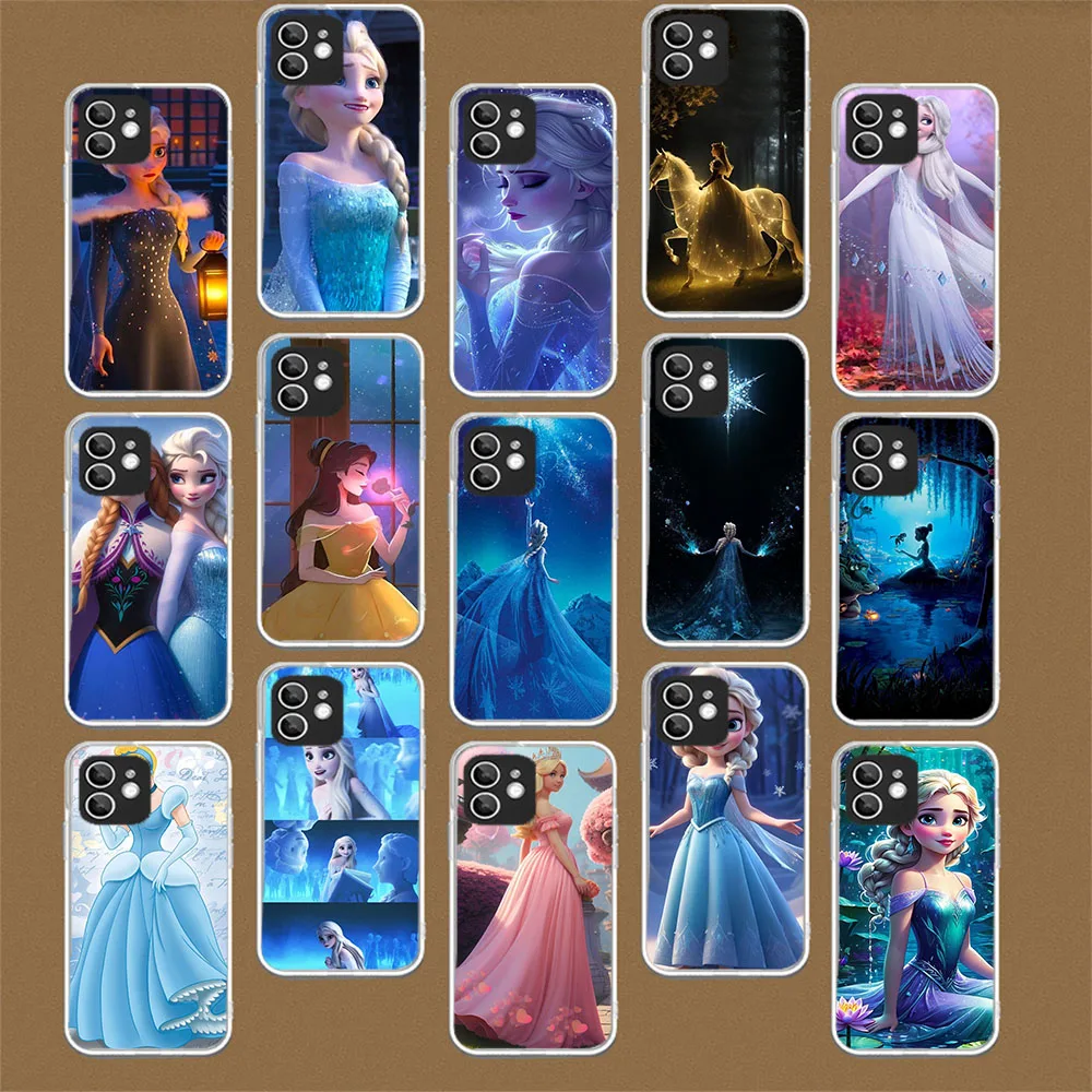 WRA-25 Прозрачный гибкий чехол из ТПУ принцессы Диснея для LG K9 10 11 12 22 30 40 41 50 51 61 62 Plus