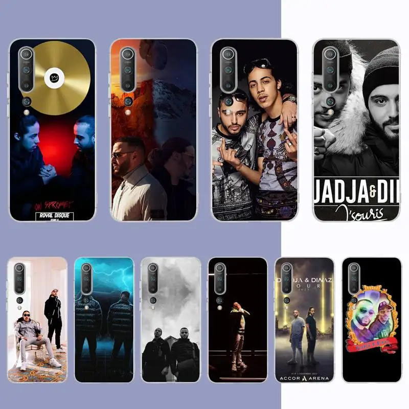 

Djadja & Dinaz French Rapper Phone Case for Samsung S21 A10 for Redmi Note 7 9 for Huawei P30Pro Honor 8X 10i cover