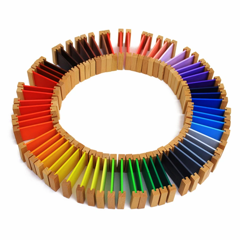 

Wooden Toys Montessori Learning Materials Wooden Color Tablets Toys For 3 Year Olds Learning Activities Christmas Gift D86Y