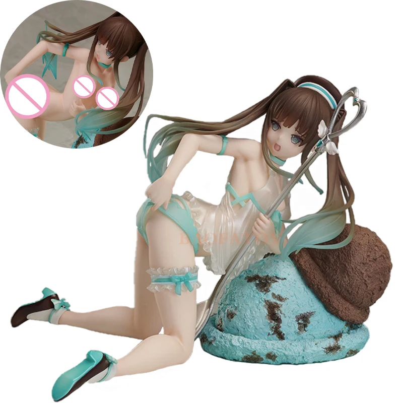 

12cm Native BINDing Tasting Girl Choco Mint Anime Figure Tasting Girl Ichigo Milk Action Figure Collection Model Doll Toys Gift