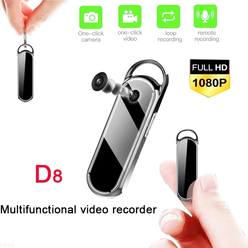 

HD 1080P Mini DV Camera Portable Outdoor Audio Video Record Wearable Micro Digtal Camcorder 8GB-128GB Micro Cam