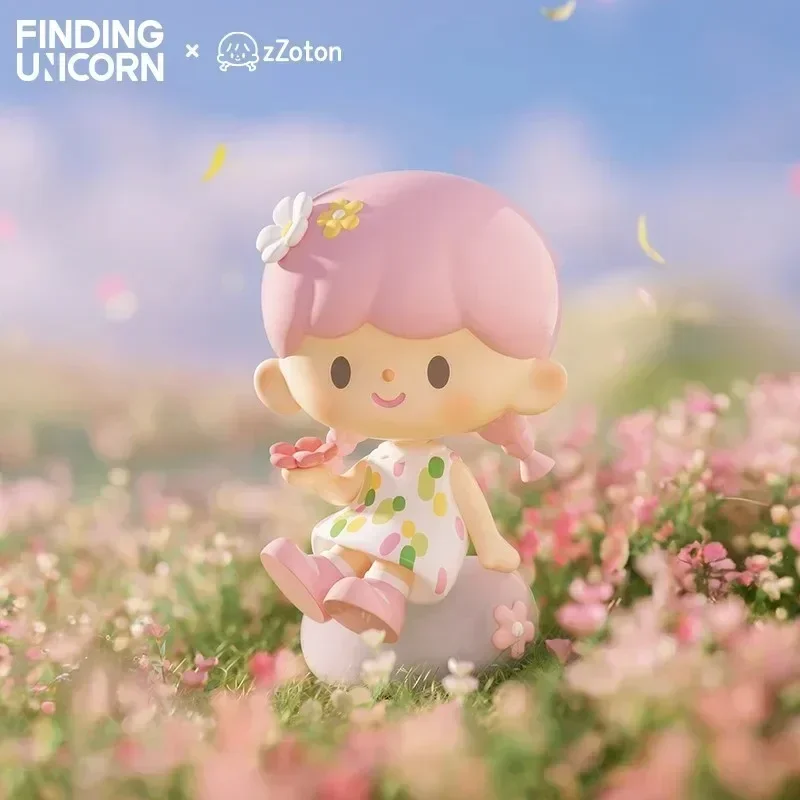 Фото Значение единорога zZoton Garden Spring Tour Series слепая коробка аниме фигурка Guess Bag игрушки орнамент фигурки модель куклы подарок №5