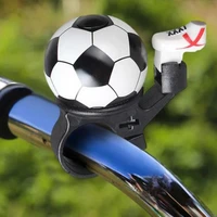 high quality metal multi purpose mountain road bike cute football horn sound alarm for scooter bike trumpet bicycle bell
