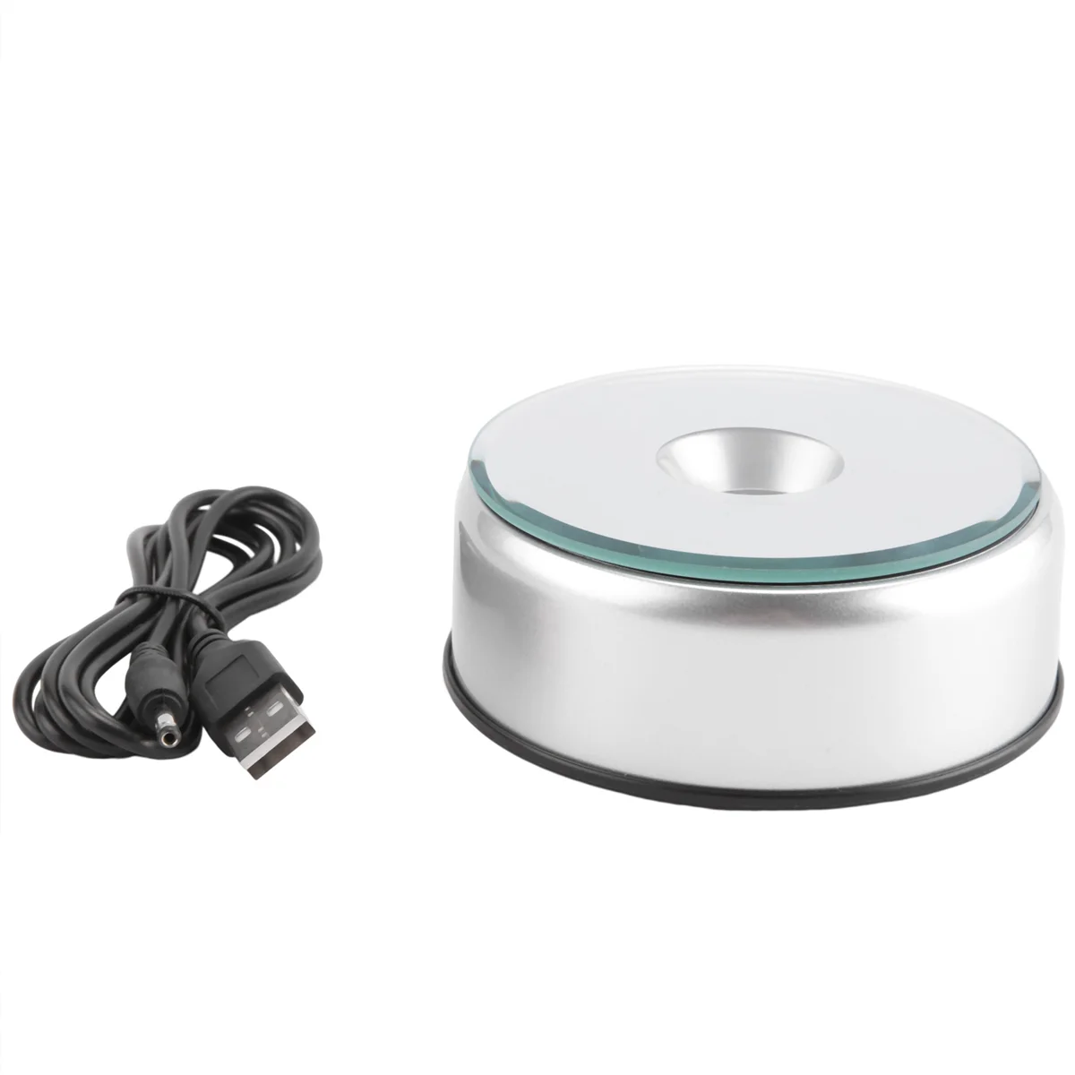 Основание проигрывателя дисплея для кристаллов стеклянная художественная