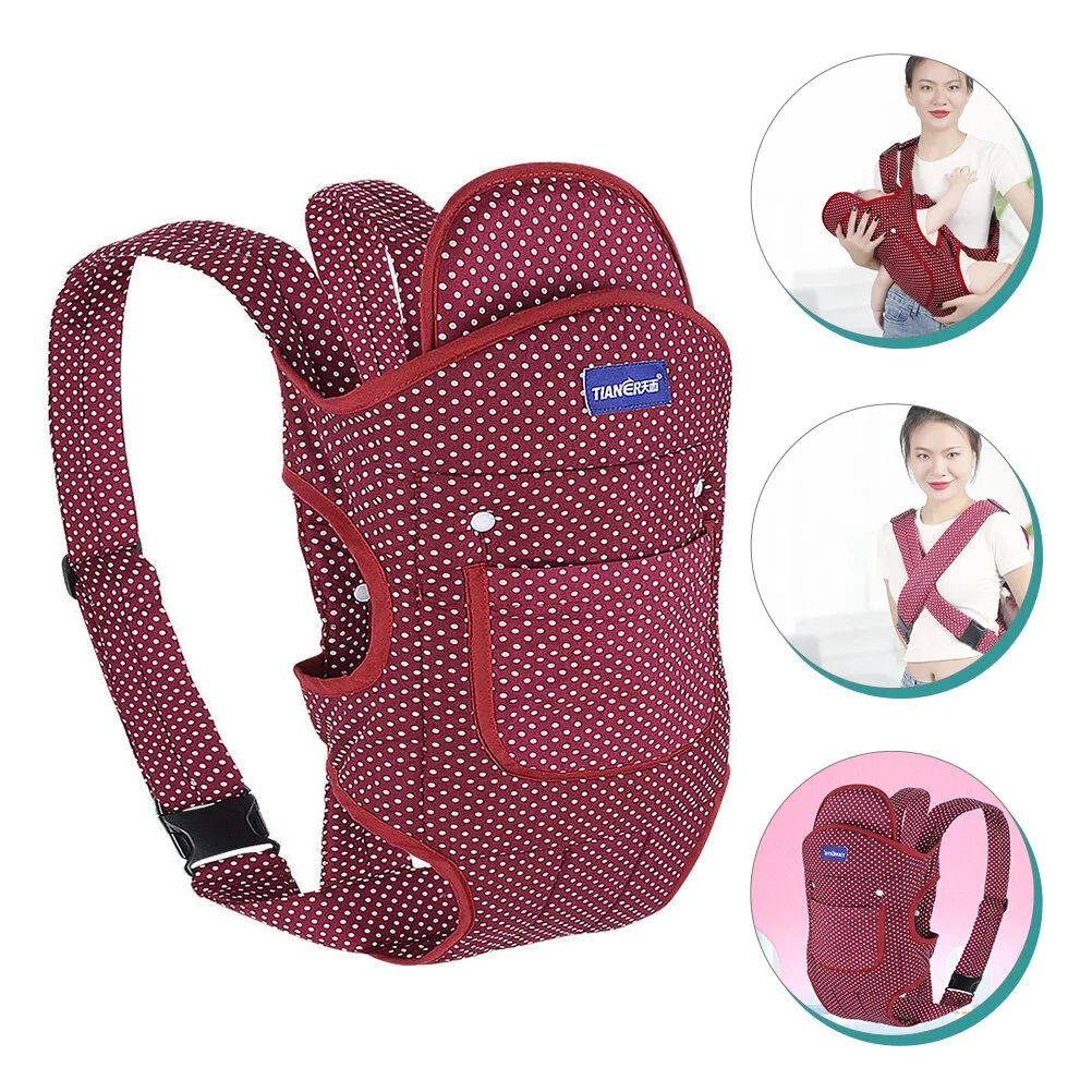 

Baby Carrier Infant Carriers Newborns The Back All Position Front Facing Adjustable Pure Cotton