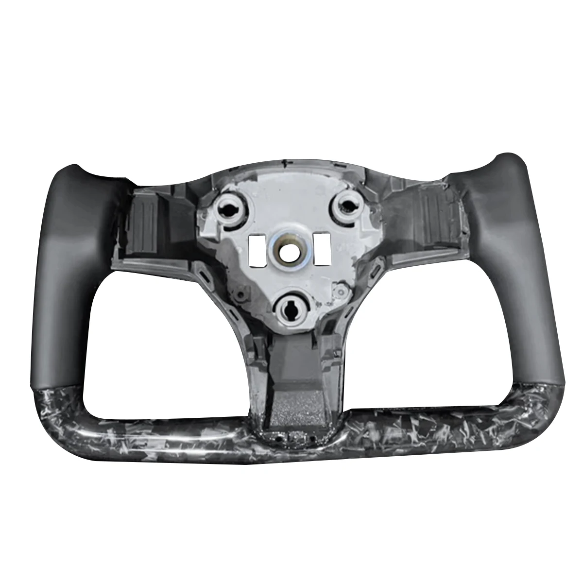 

Черное рулевое колесо из углеродного волокна (с подогревом)