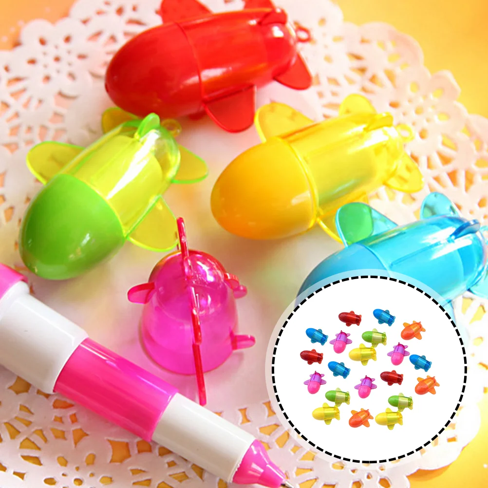 20Pcs Adorable Ballpoint Pens Retractable Ballpoint Pens Cartoon Writing Pens for Students