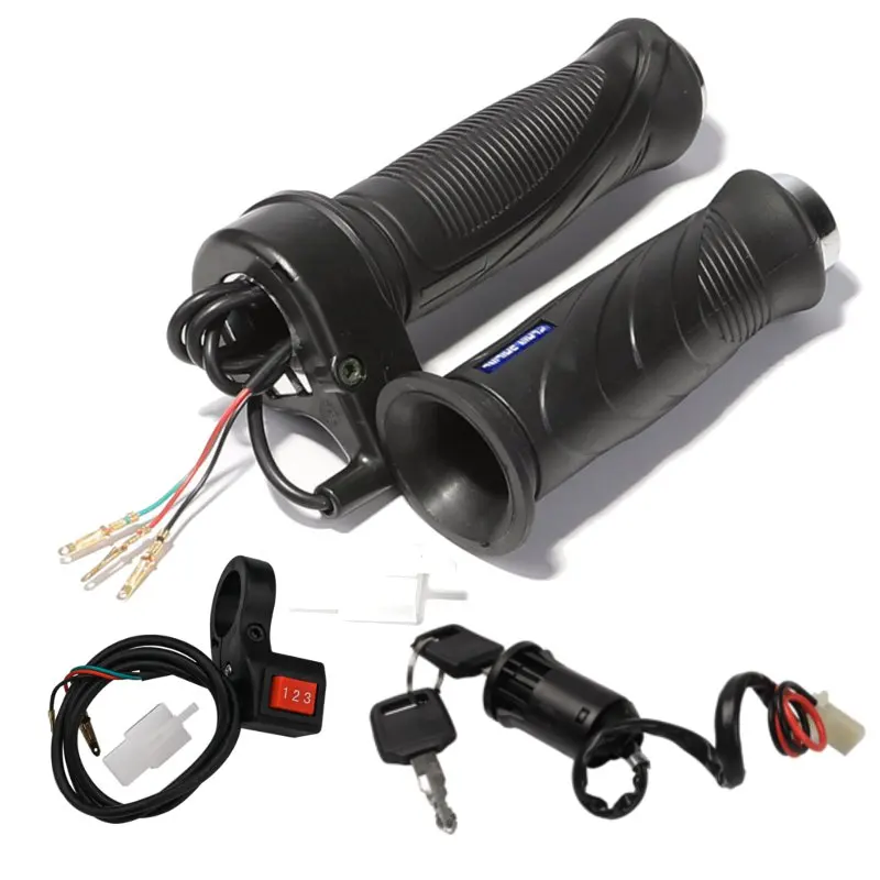 Поворотные рукоятки дроссельной заслонки 12В 24В 36В 48В Акселератор для электрического скутера велосипеда скутера Запчасти для электровелосипеда Поворотные рукоятки дроссельной заслонки 12В 24В 36В 48В Акселератор для электрического скутера велосипеда скутера Запчасти для электровелосипеда