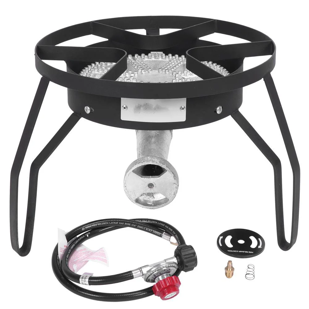 

Kitchen Appliances Stoves Big Fire Cast Iron Gas Stove CE Gas Cooker