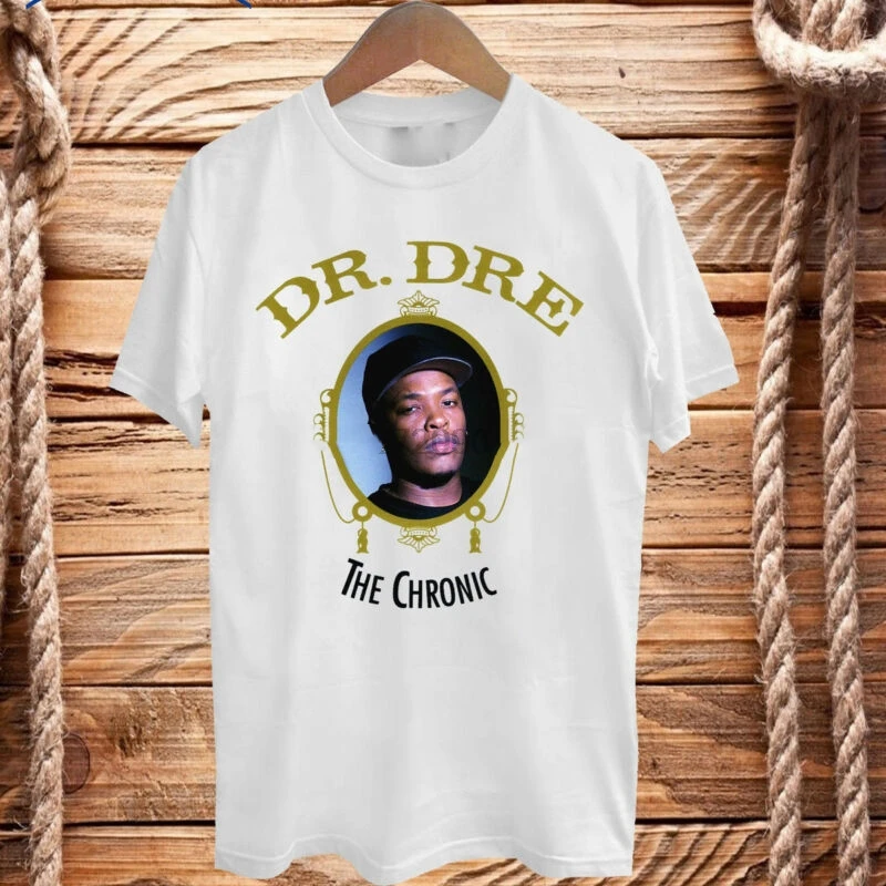 

Dr. Dre The Chronic Tshirt New Men'S Tee T Shirt White Size S To 3Xl