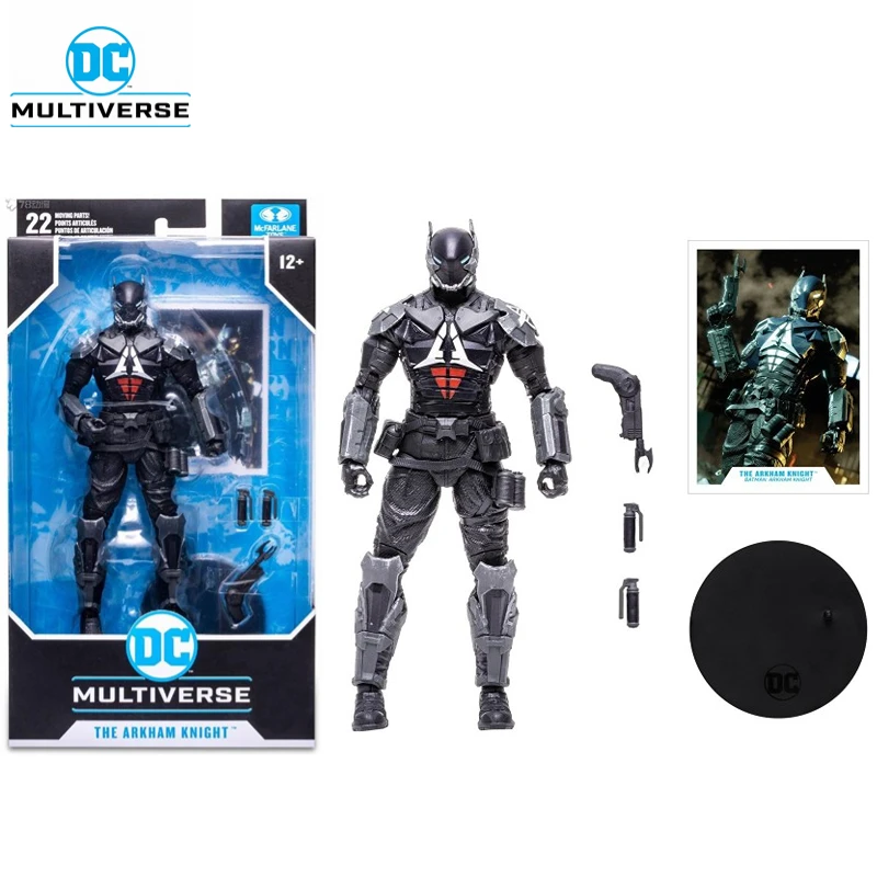 

Original Mcfarlane DC MULTIVERSE THE ARKHAM KNIGHT 7-inch Movable Mannequin Model Hand-me-downs