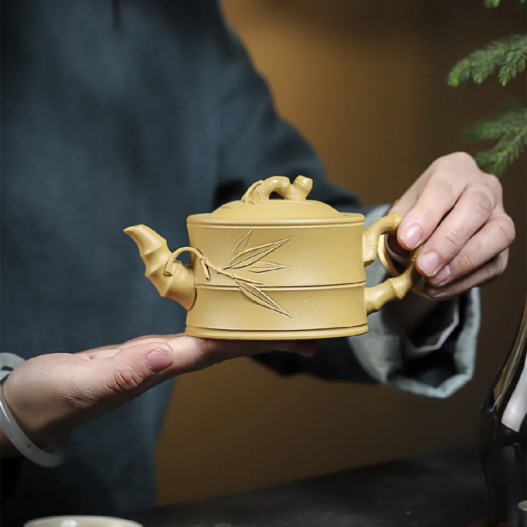 Высокое качество Исин фиолетовый глиняный чайник руда бежевый устройство ручной