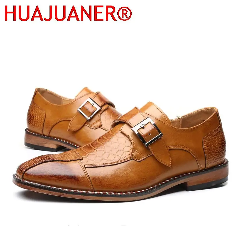 Men's Dress Shoes Fashion Men Shoes Formal Office Business British Style Party Wedding Shoes Plus Size