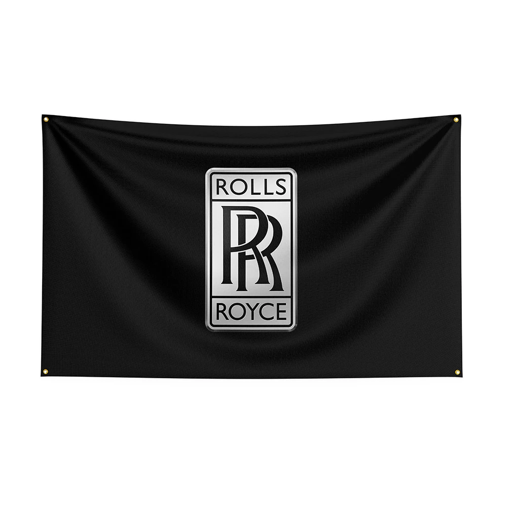 

90x150cm Rolls Flag Polyester Printed Racing Car Banner For Decor1