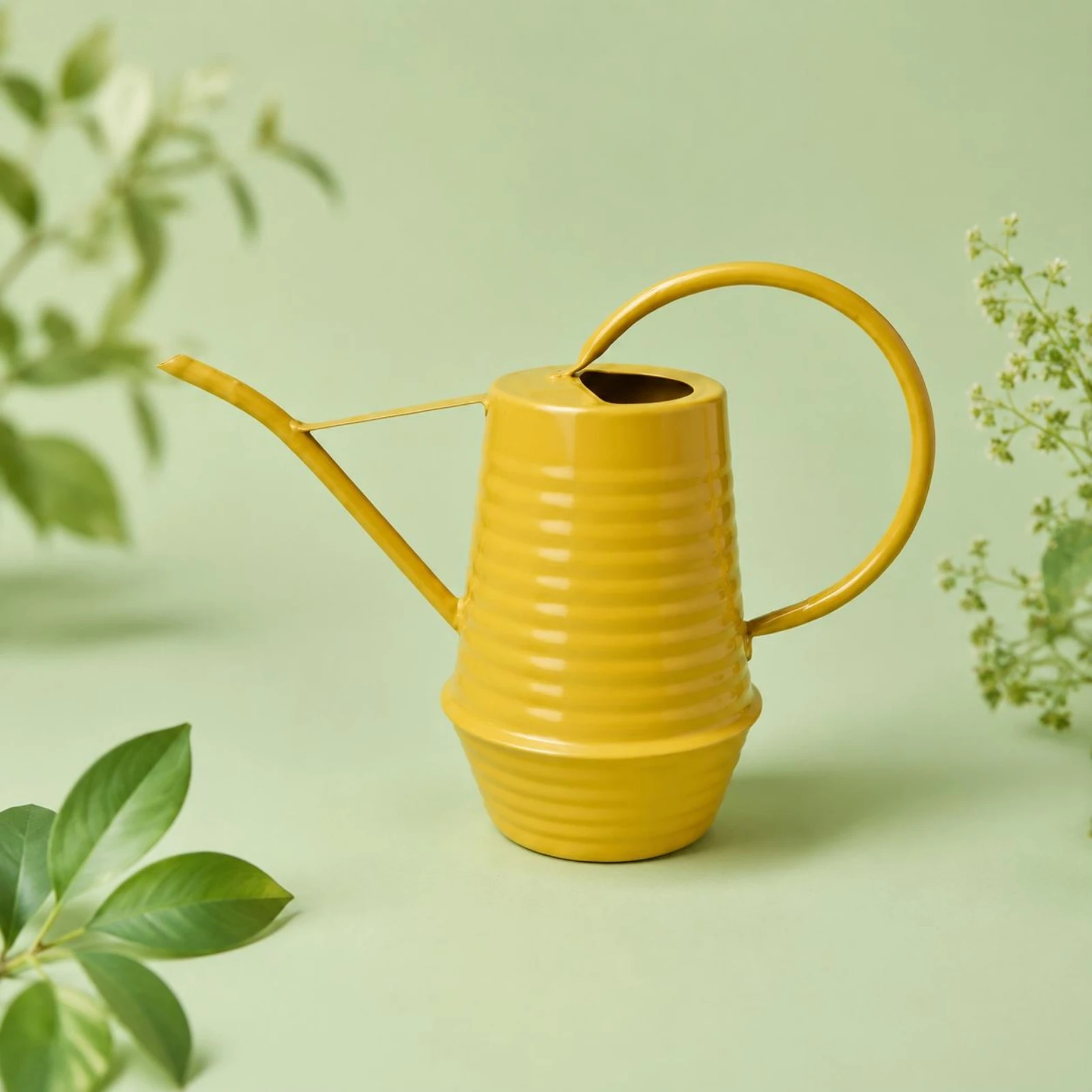 Фото Лейка с длинным носиком, устойчивая к ржавчине, металлическая, с эргономичной ручкой, герметичная, для дома и сада №5