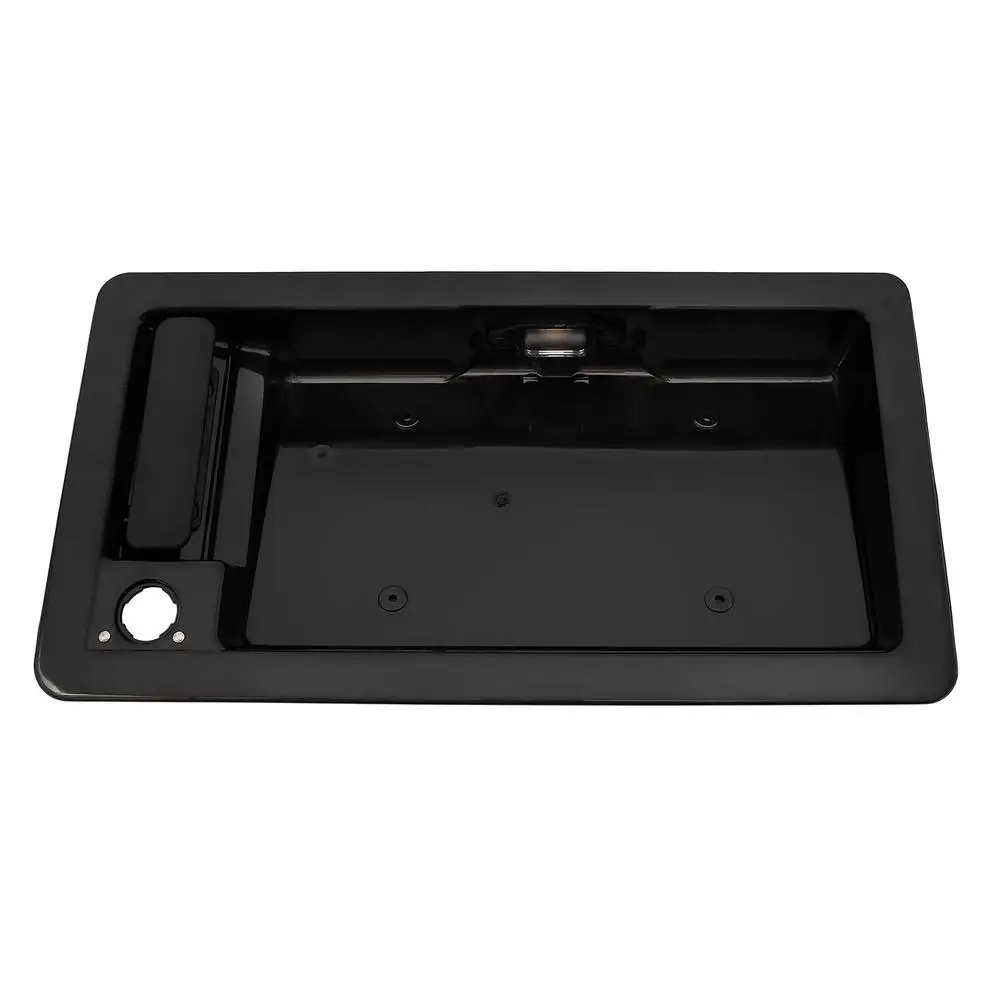 

Exterior Door Handle 6C2Z-15434A20-AA Rear Right Cargo License Plate Tag Bracket Holder Housing Replacement