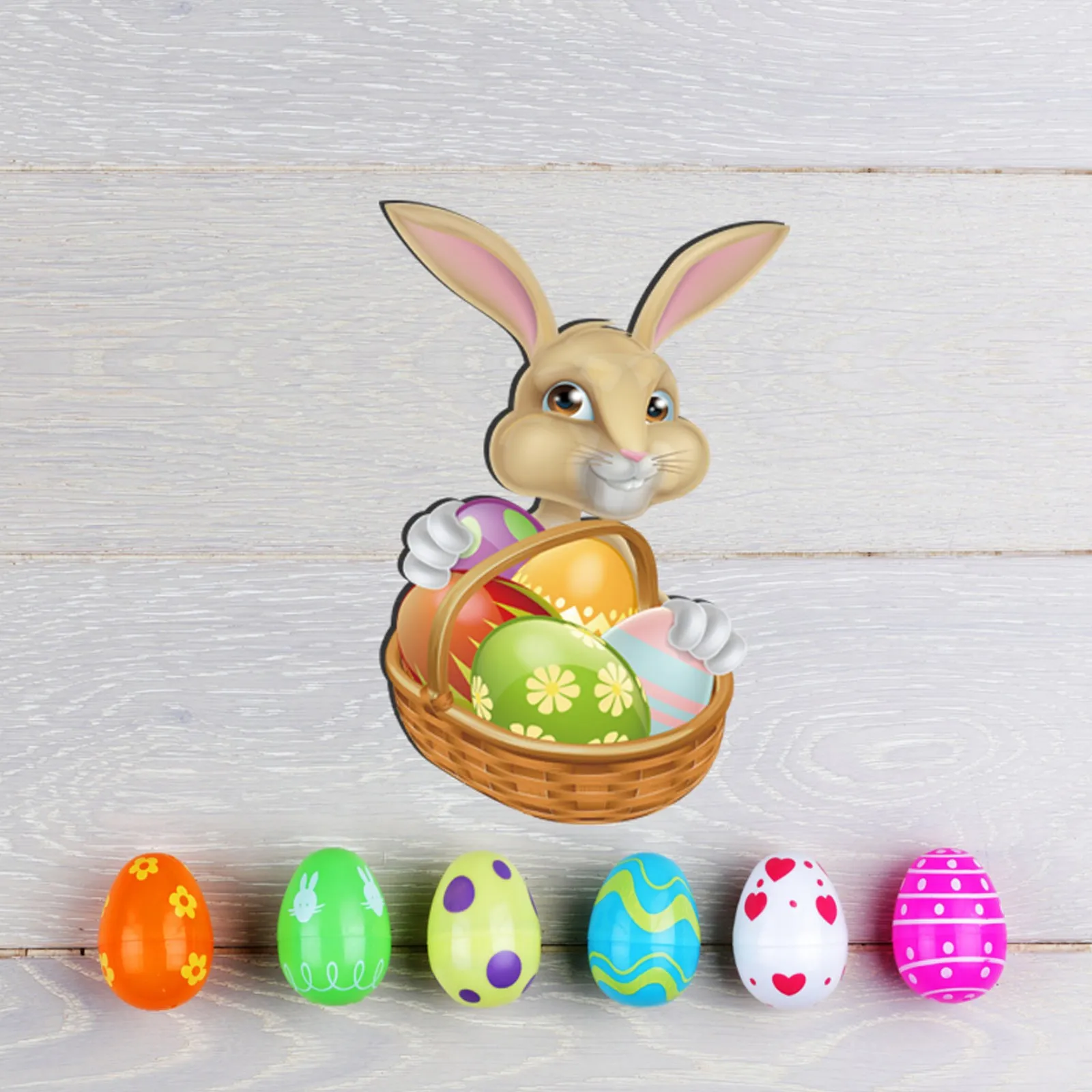 Пасхальное уличное украшение забора деревянный подвесной знак деревянные