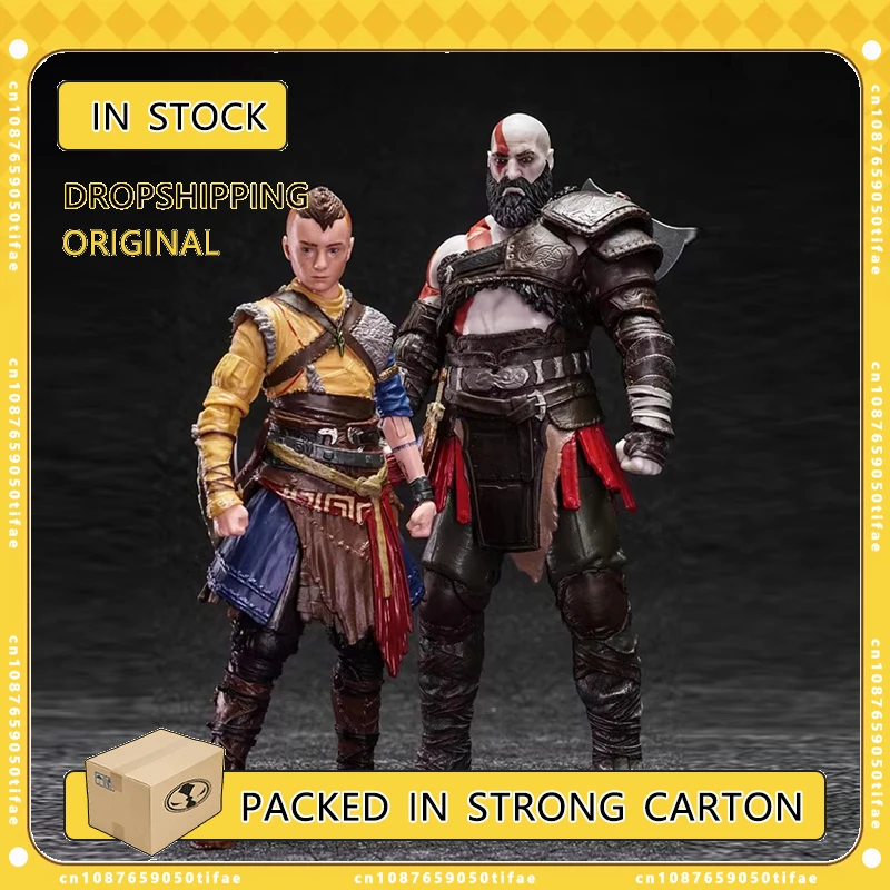 Коллекция форм God of War: Ragnarok 6 дюймов Фигурки героев Atreus Kratos GK Модель Гаражные