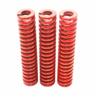 1pcs mould die spring outer dia 35mm inner dia 17 5mm red long light load stamping compression mould die spring length 35 300mm
