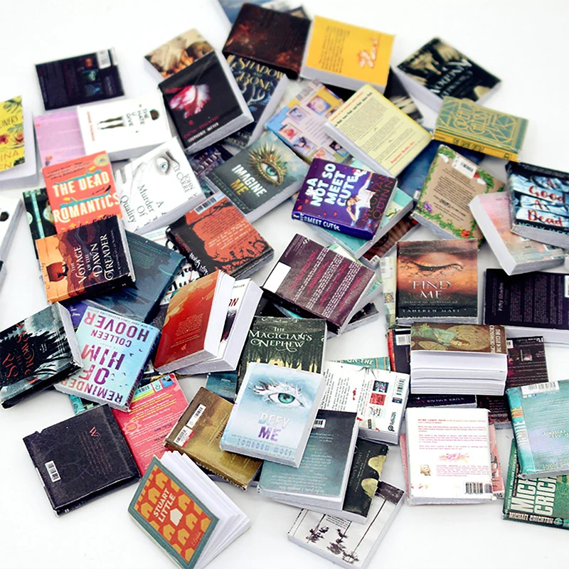 

Миниатюрные книги для кукольного домика JETTING