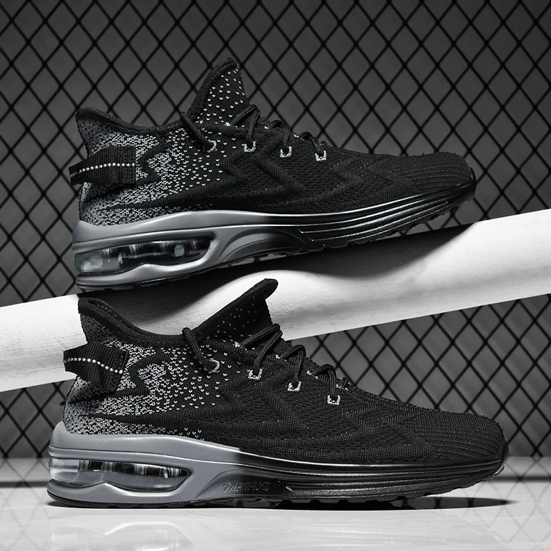 Мужские кроссовки BigSize 46 для марафона повседневная спортивная обувь отдыха