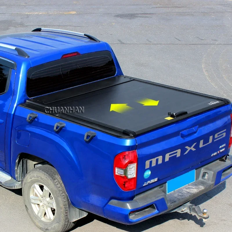Жесткая алюминиевая выдвижная роликовая крышка свернутая hilux vigo tonneau для isuzu dmax ford
